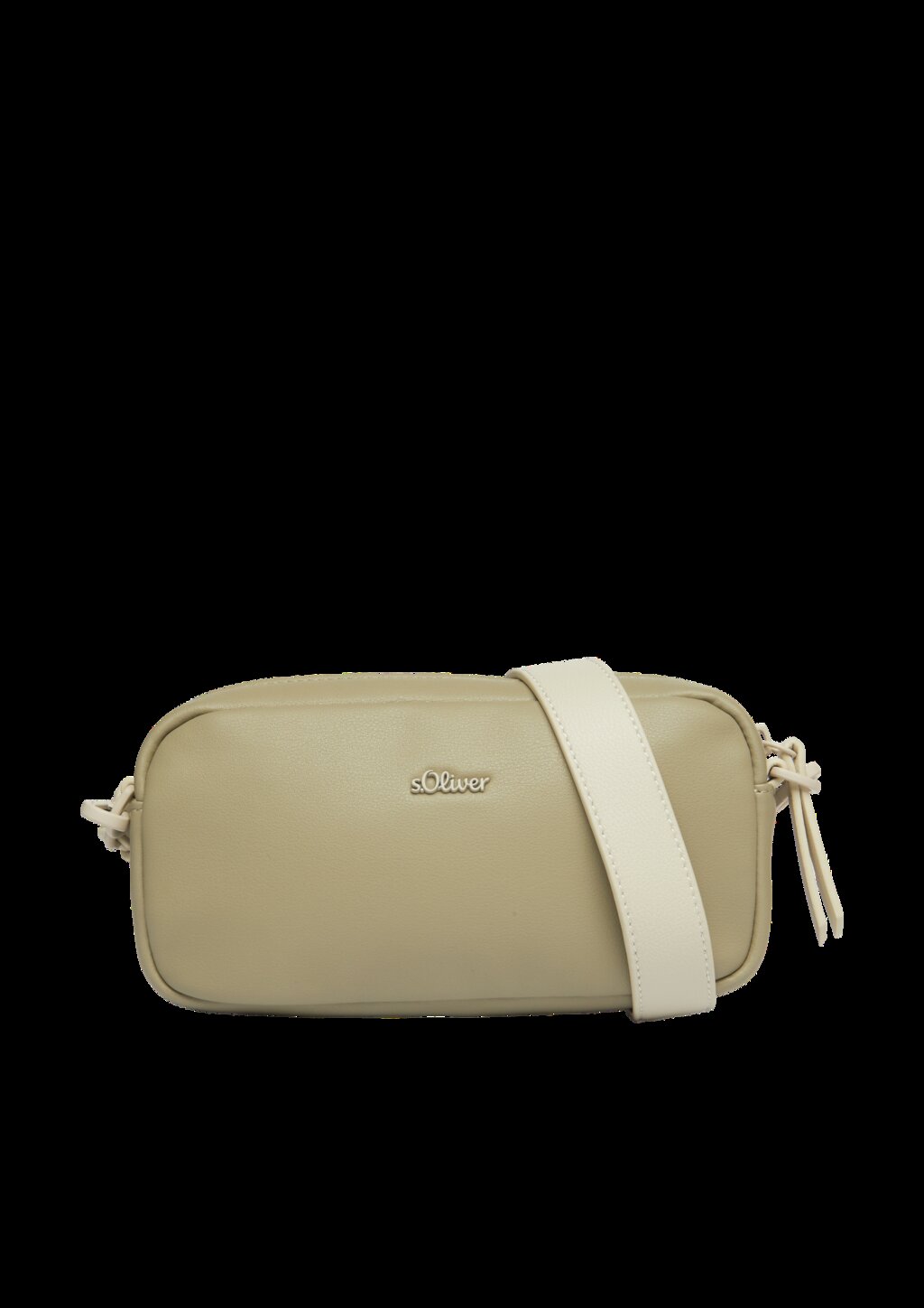 Lässige Camera-Bag mit Logo-Detail und abnehmbarem Schulterriemen