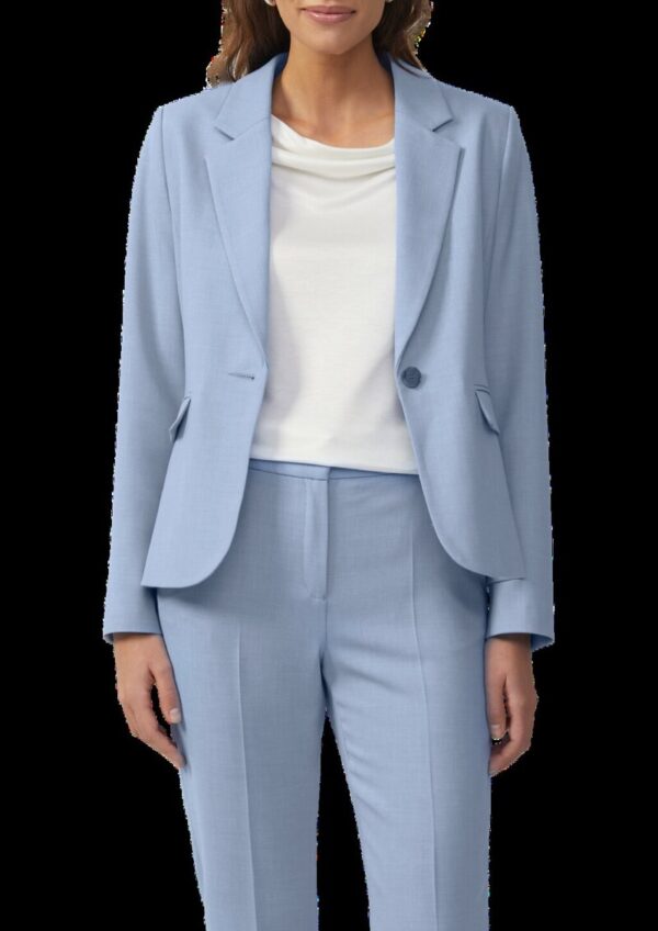 Slim-Fit-Blazer aus Viskosemix