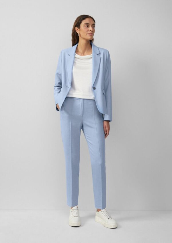 Slim-Fit-Blazer aus Viskosemix