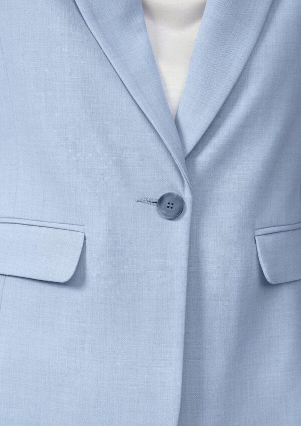 Slim-Fit-Blazer aus Viskosemix