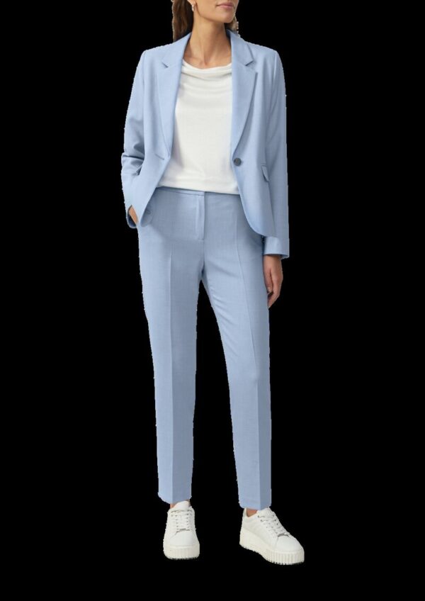 Slim-Fit-Blazer aus Viskosemix