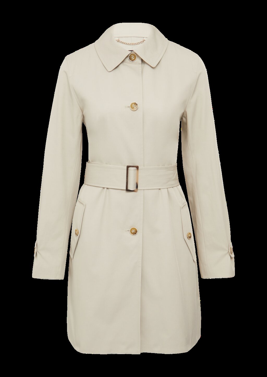 Leicht gefütterter Mantel im Trench-Stil