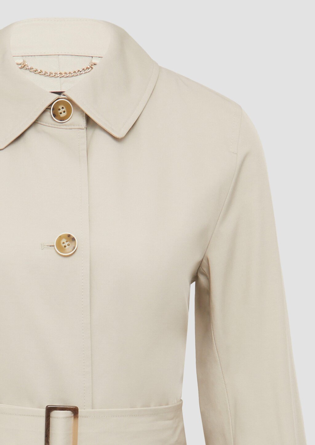 Leicht gefütterter Mantel im Trench-Stil