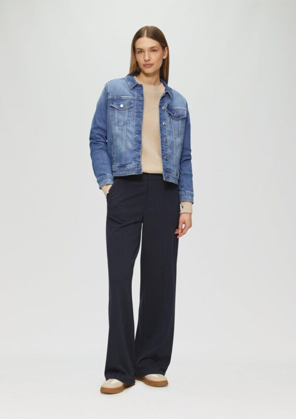 Jeansjacke mit Eingrifftaschen