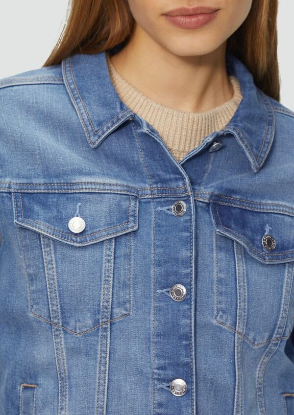 Jeansjacke mit Eingrifftaschen