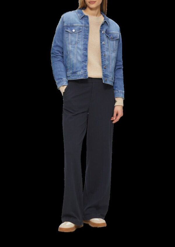 Jeansjacke mit Eingrifftaschen