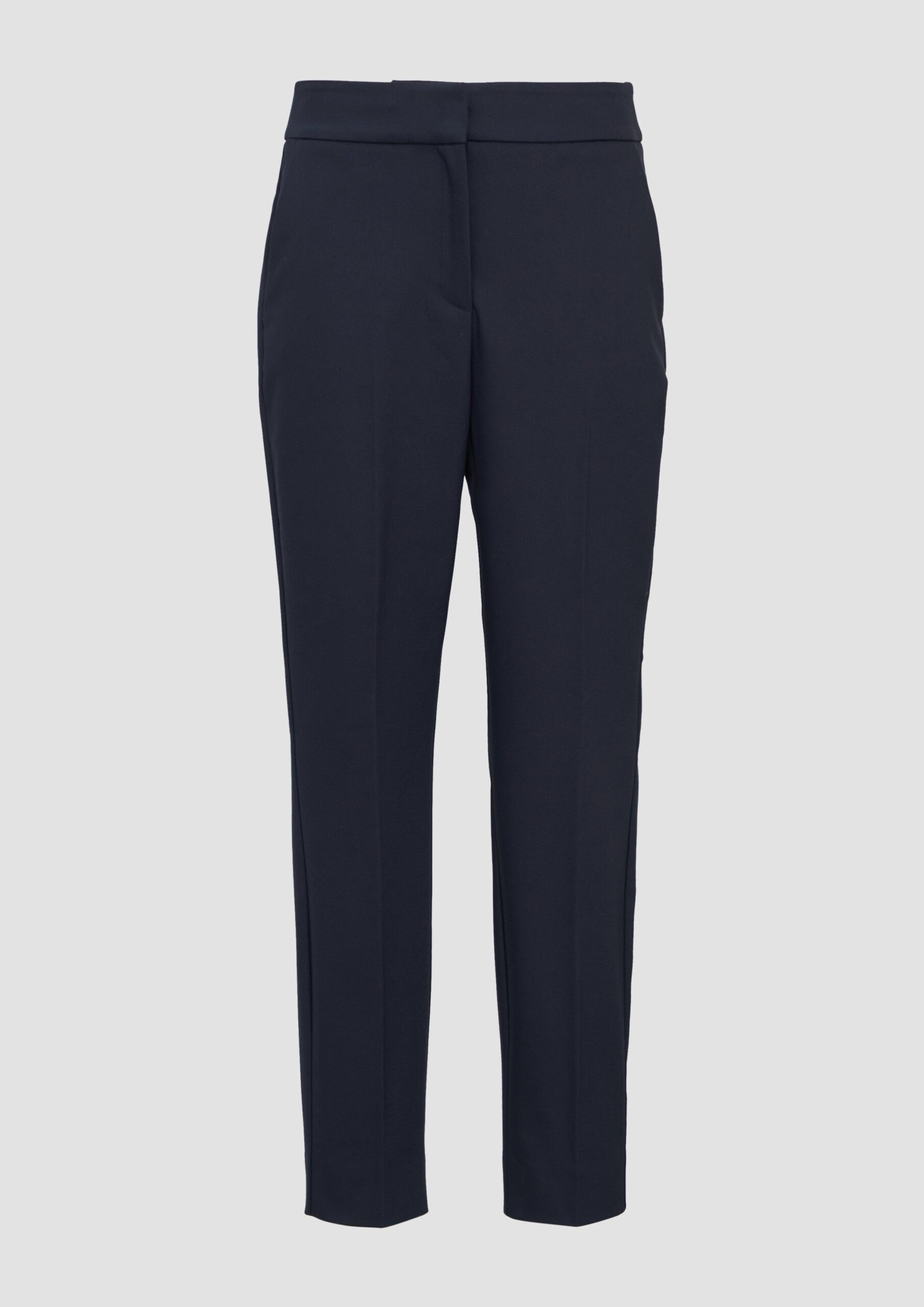 Cigarette-Pants im Slim Fit mit elastischem Bund