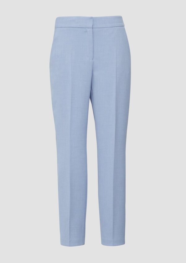 Ankle-Cigarette Pants aus Viskosemix