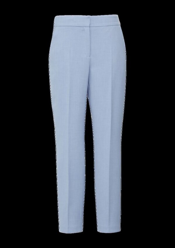 Ankle-Cigarette Pants aus Viskosemix