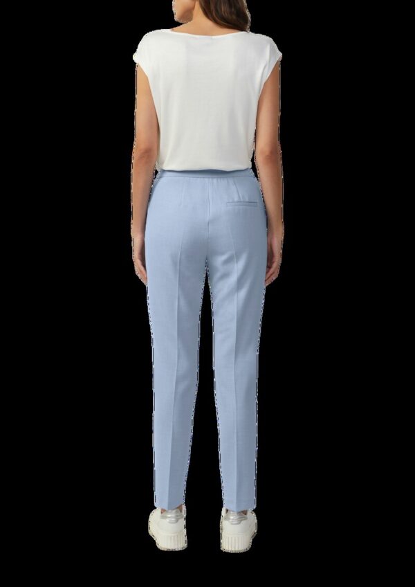 Ankle-Cigarette Pants aus Viskosemix