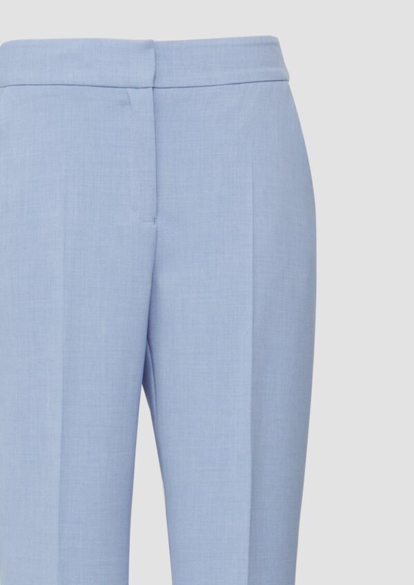 Ankle-Cigarette Pants aus Viskosemix