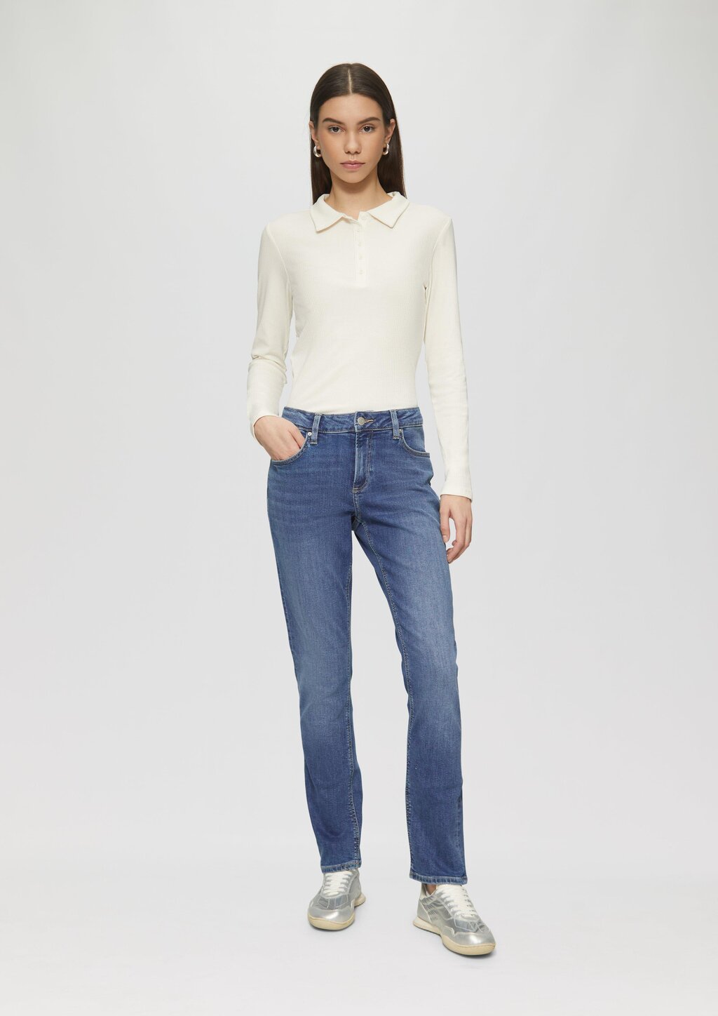 Jeans Catie/ Slim Fit / Mid Rise / Slim Leg