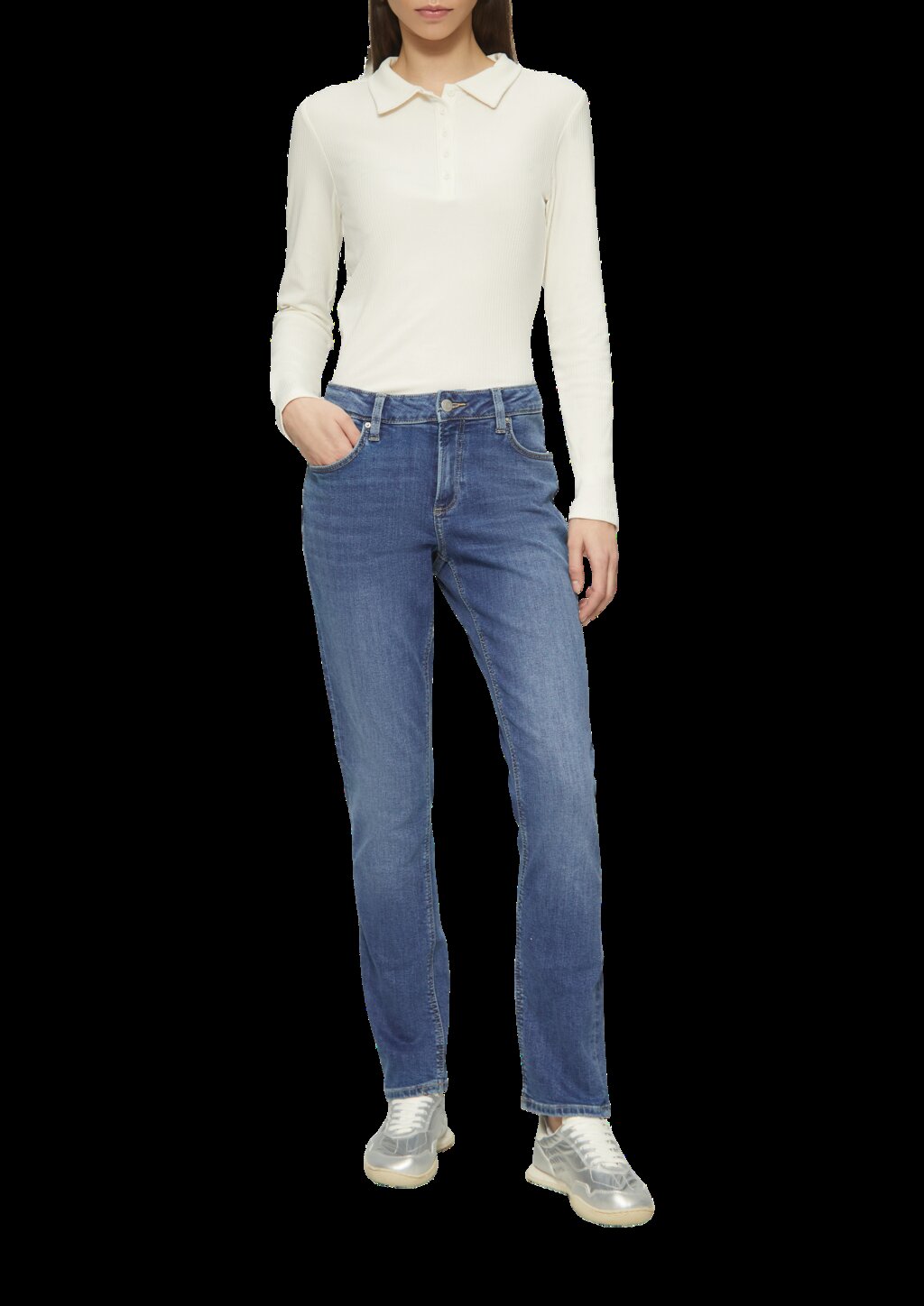 Jeans Catie/ Slim Fit / Mid Rise / Slim Leg