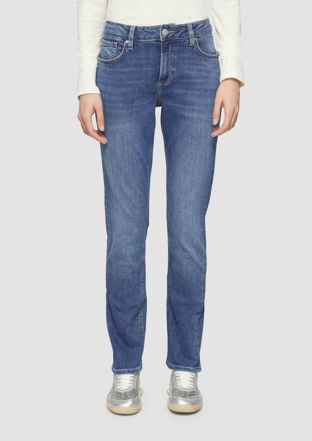 Jeans Catie/ Slim Fit / Mid Rise / Slim Leg