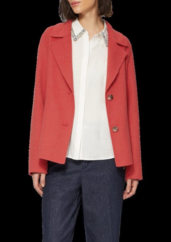 Doubleface-Jacke im Relaxed Fit