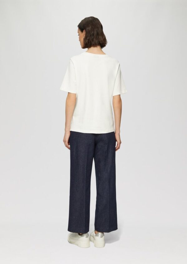 Baumwollshirt im Loose Fit mit Artwork