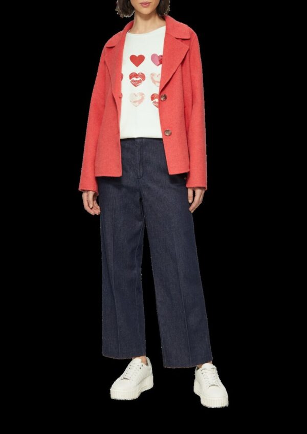 Baumwollshirt im Loose Fit mit Artwork