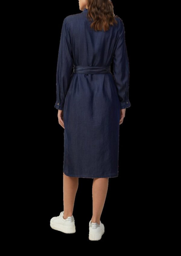 Hemdblusenkleid in Denim-Optik