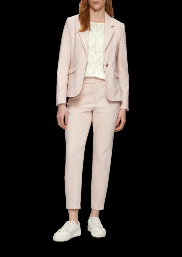 Feinstrickpullover mit Herz-Ajourmuster