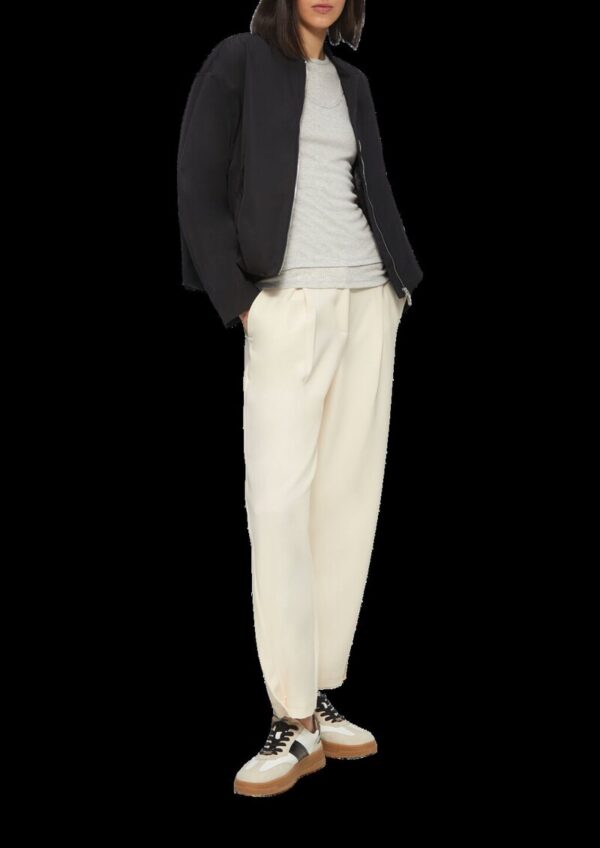 Geripptes Jersey-Shirt im Layering-Look