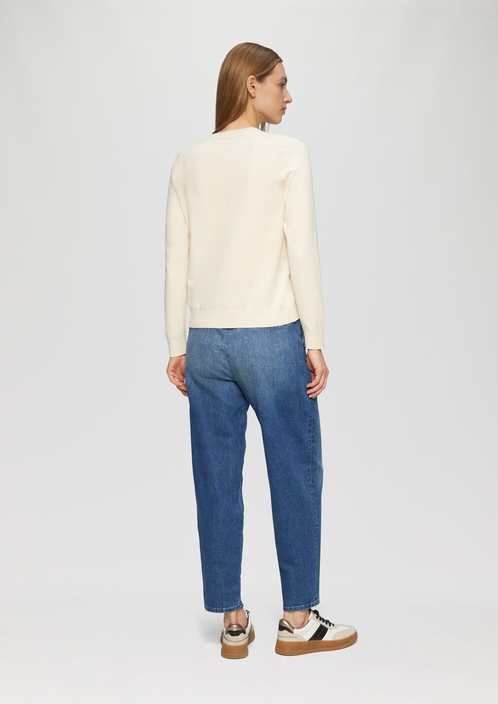 Strickpullover aus Viskosemix