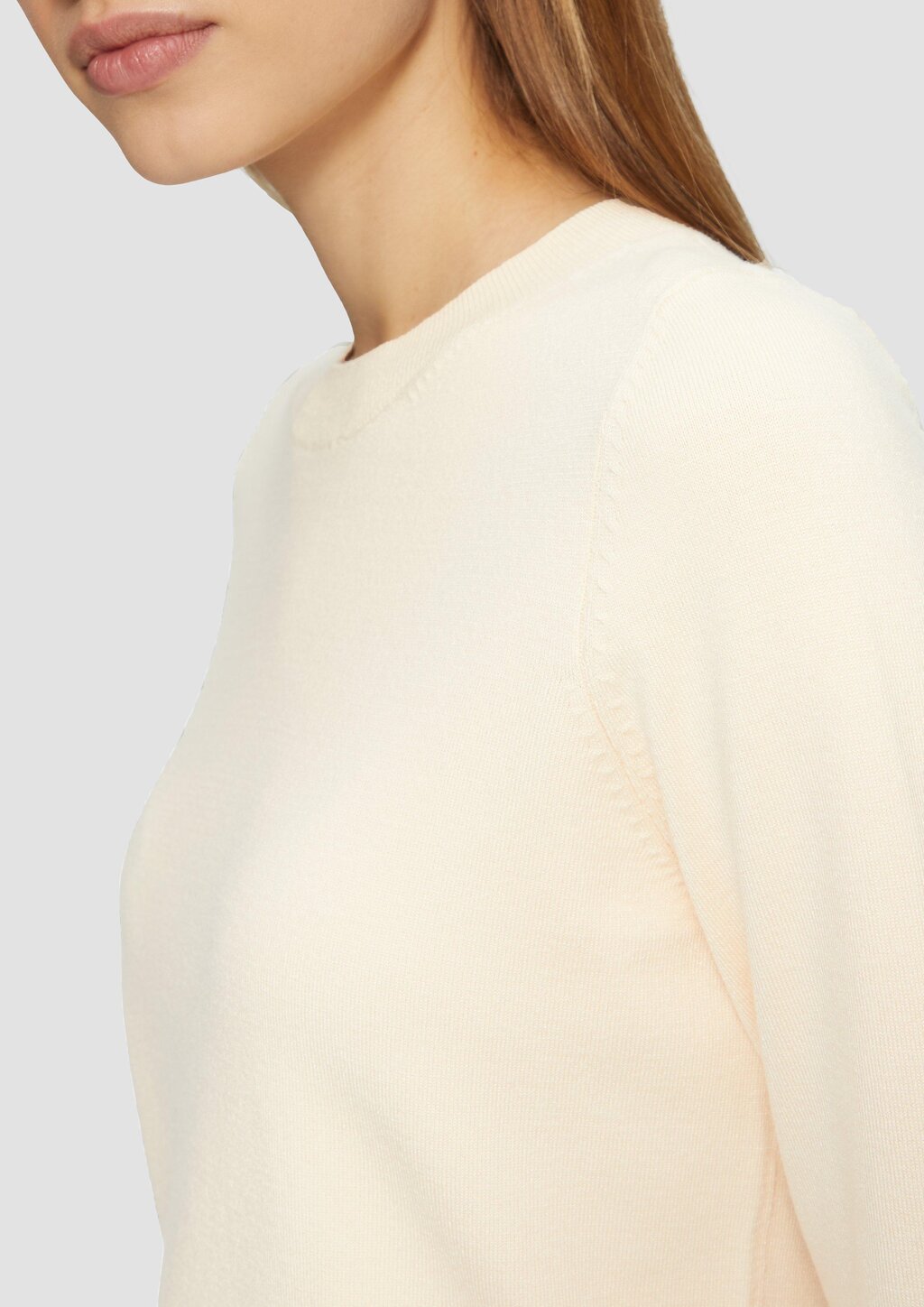 Strickpullover aus Viskosemix