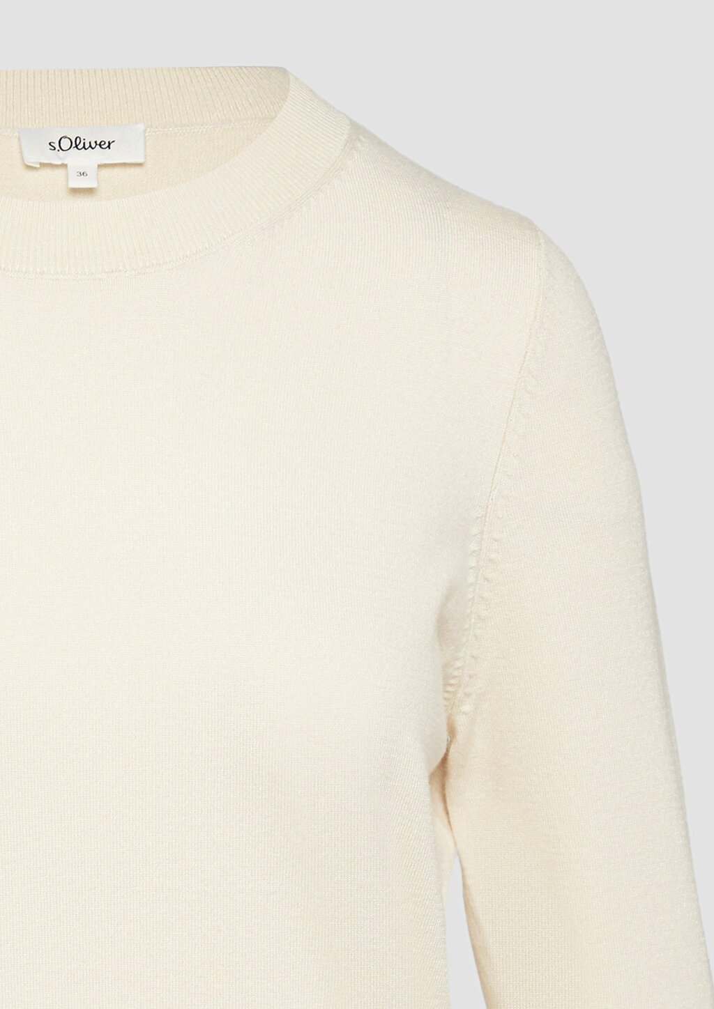 Strickpullover aus Viskosemix