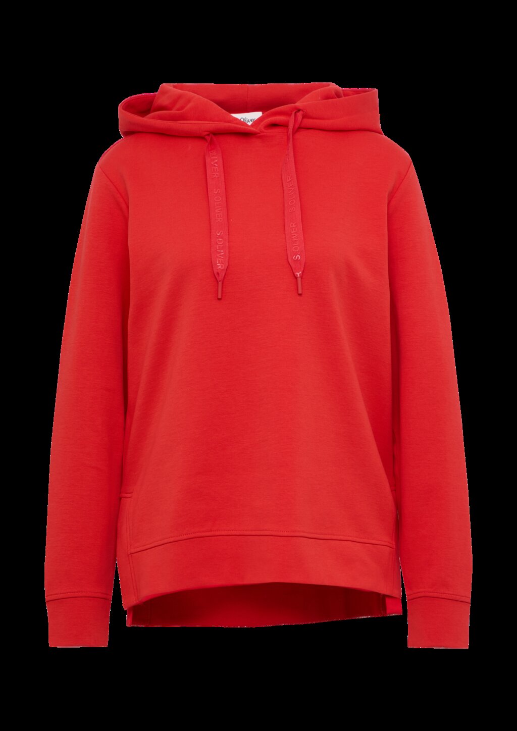 Weiches Kapuzensweatshirt mit seitlichen Schlitzen
