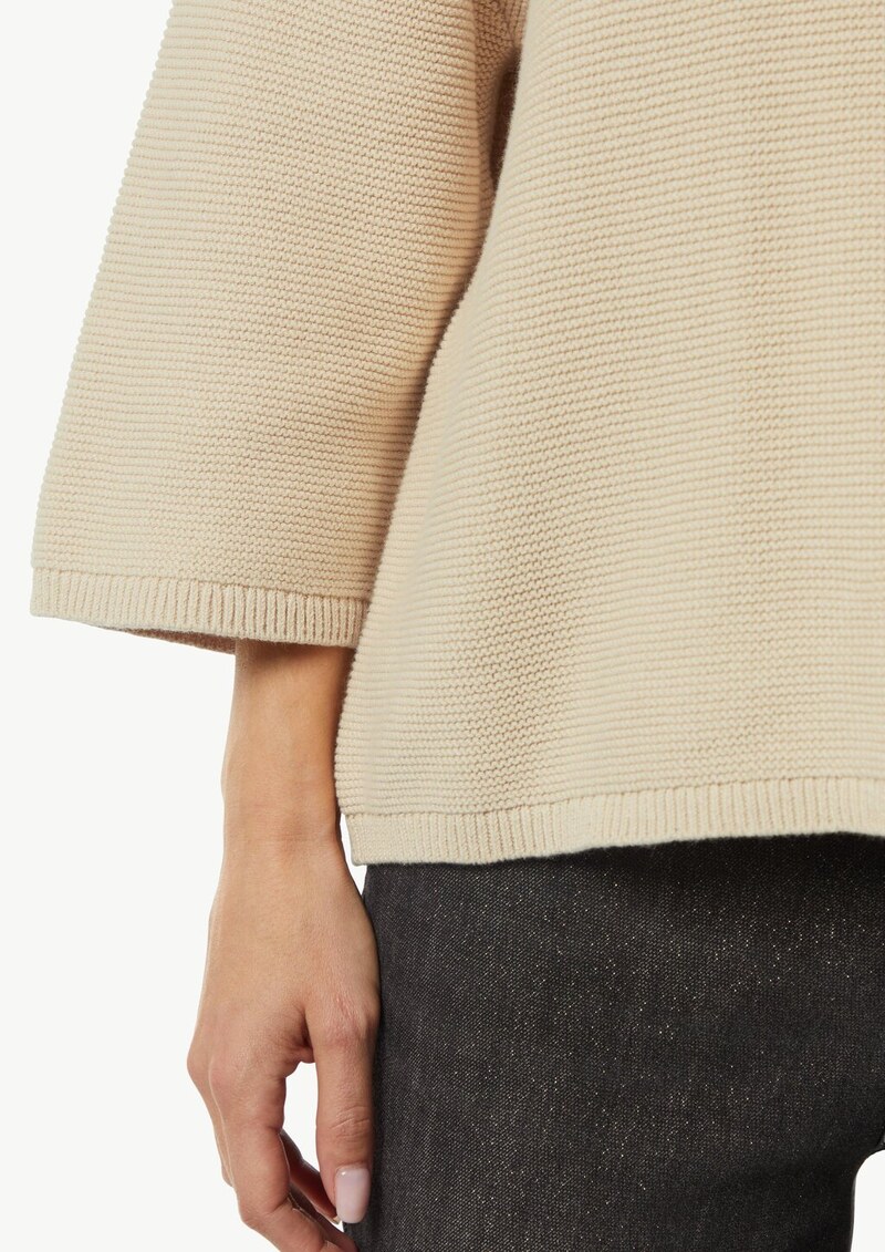 Strickpullover im Relaxed Fit mit 3/4-Ärmeln