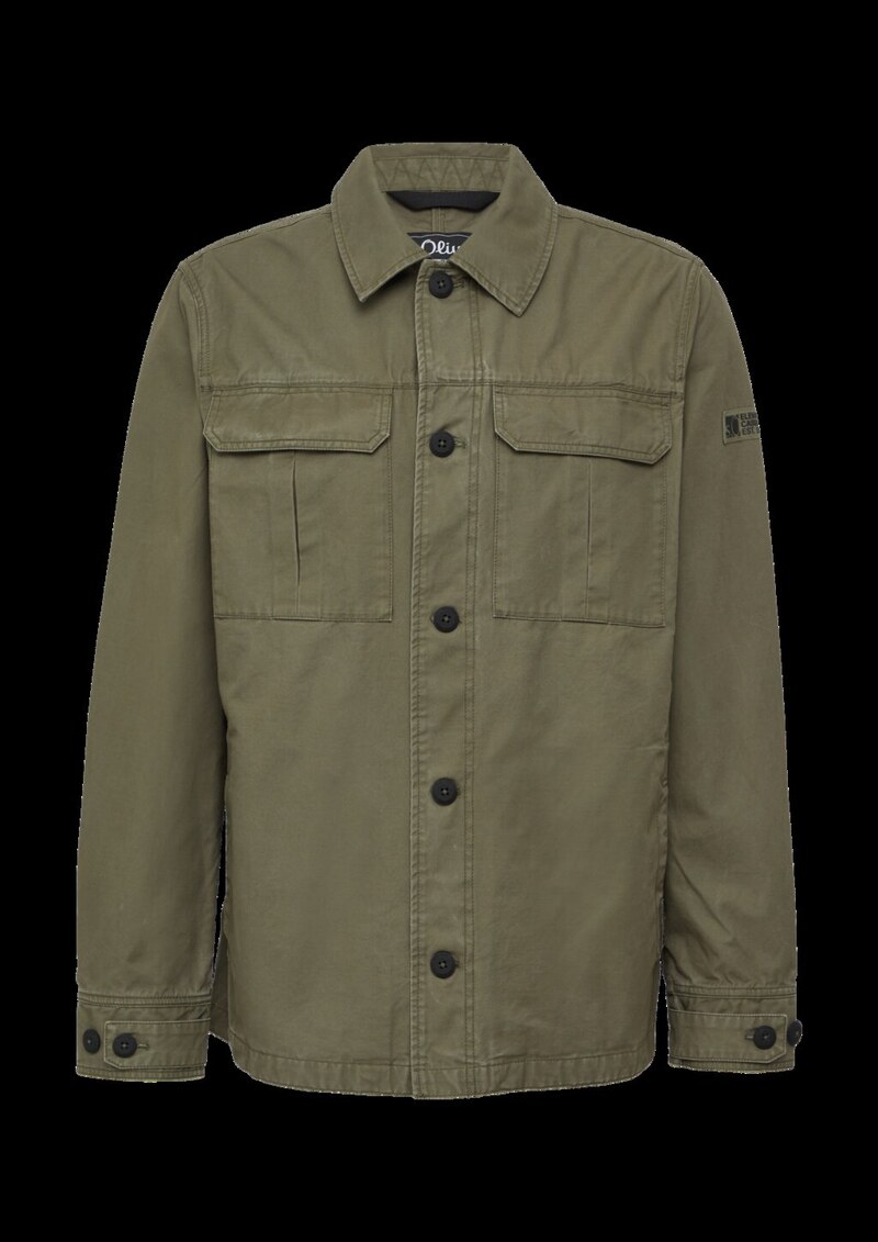 Leichte Jacke im Utility-Look aus Baumwolle