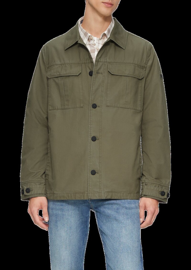 Leichte Jacke im Utility-Look aus Baumwolle