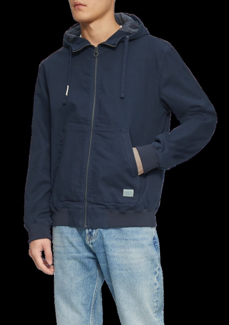 Kapuzenjacke aus robustem Canvas