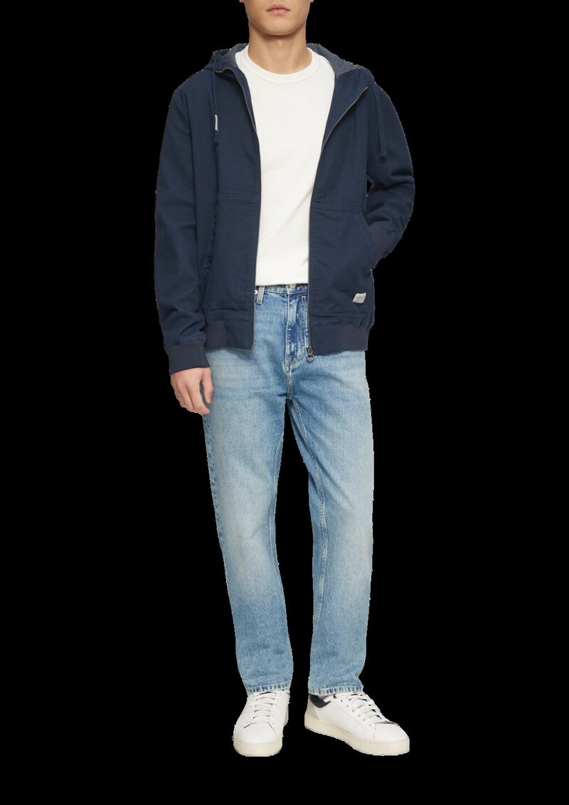 Kapuzenjacke aus robustem Canvas