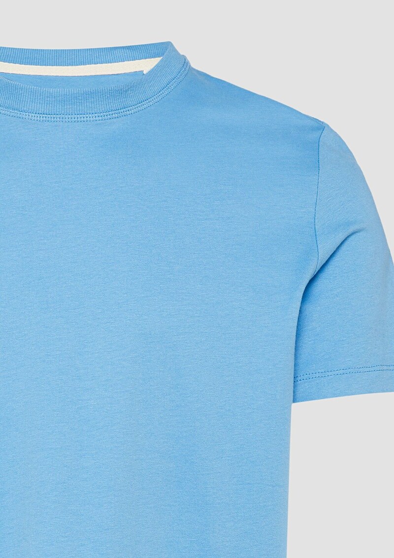 Softes Baumwoll-T-Shirt mit Crewneck