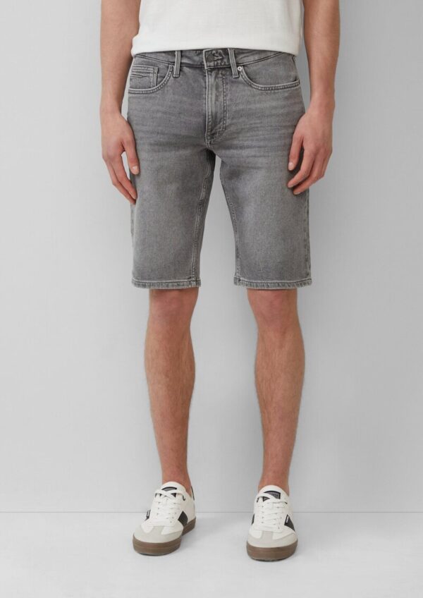 Jeans-Bermuda / Regular Fit / Mid Rise / Straight Leg