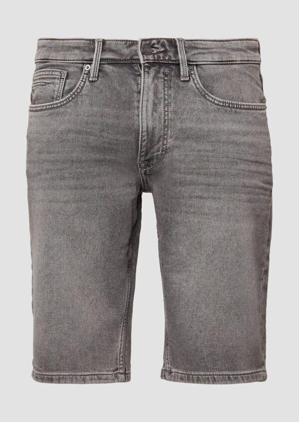 Jeans-Bermuda / Regular Fit / Mid Rise / Straight Leg