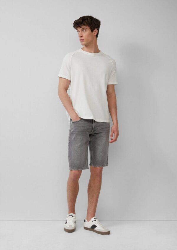 Jeans-Bermuda / Regular Fit / Mid Rise / Straight Leg