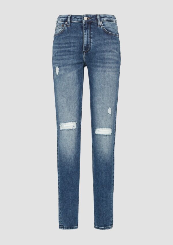 Jeans Sadie / Skinny Fit / High Rise / Skinny Leg / Superstretch / Destroyed Details
