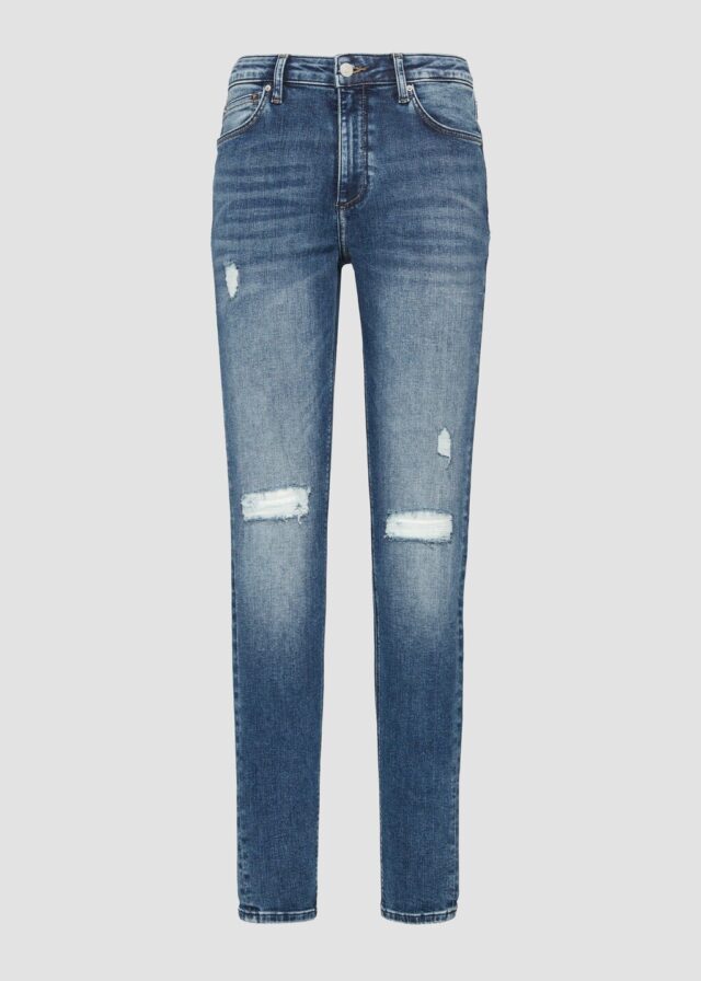 Jeans Sadie / Skinny Fit / High Rise / Skinny Leg / Superstretch / Destroyed Details