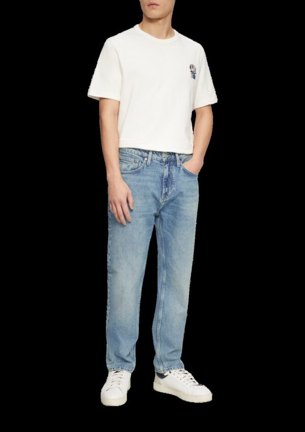 Jeans Benito / Regular Fit / Mid Rise / Straight Leg / 100% Baumwolle