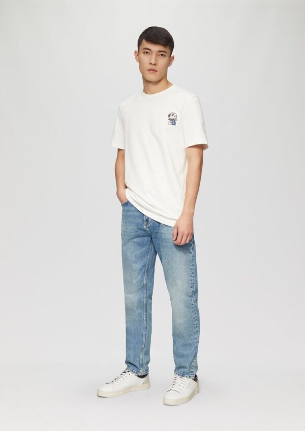 Jeans Benito / Regular Fit / Mid Rise / Straight Leg / 100% Baumwolle