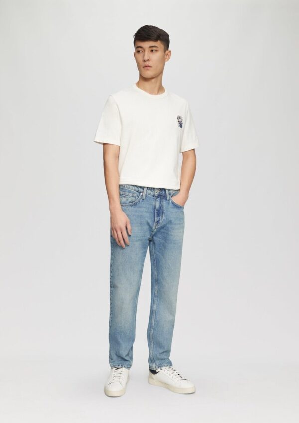 Jeans Benito / Regular Fit / Mid Rise / Straight Leg / 100% Baumwolle