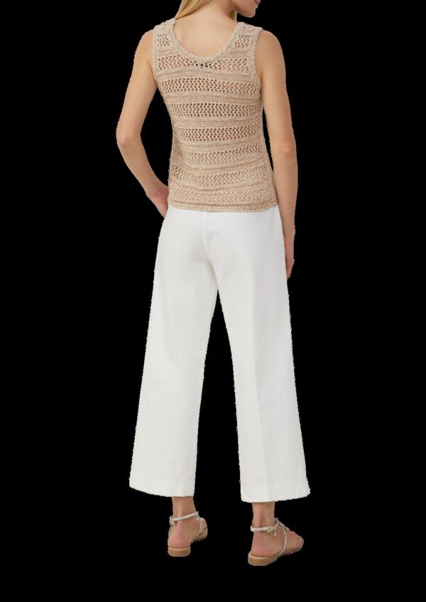 Stricktop mit Ajourmuster