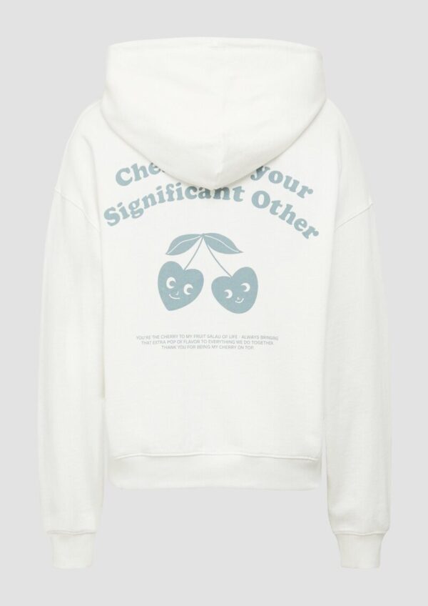 Oversized Hoodie mit Rückenprint