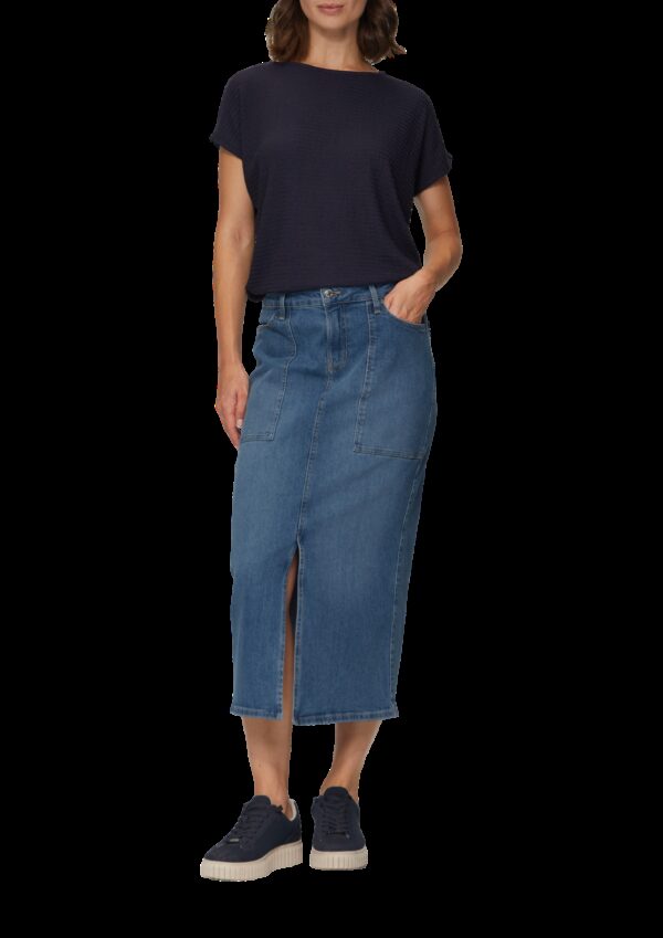 Jeansrock in Midilänge