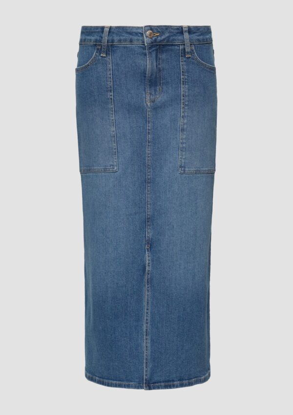 Jeansrock in Midilänge
