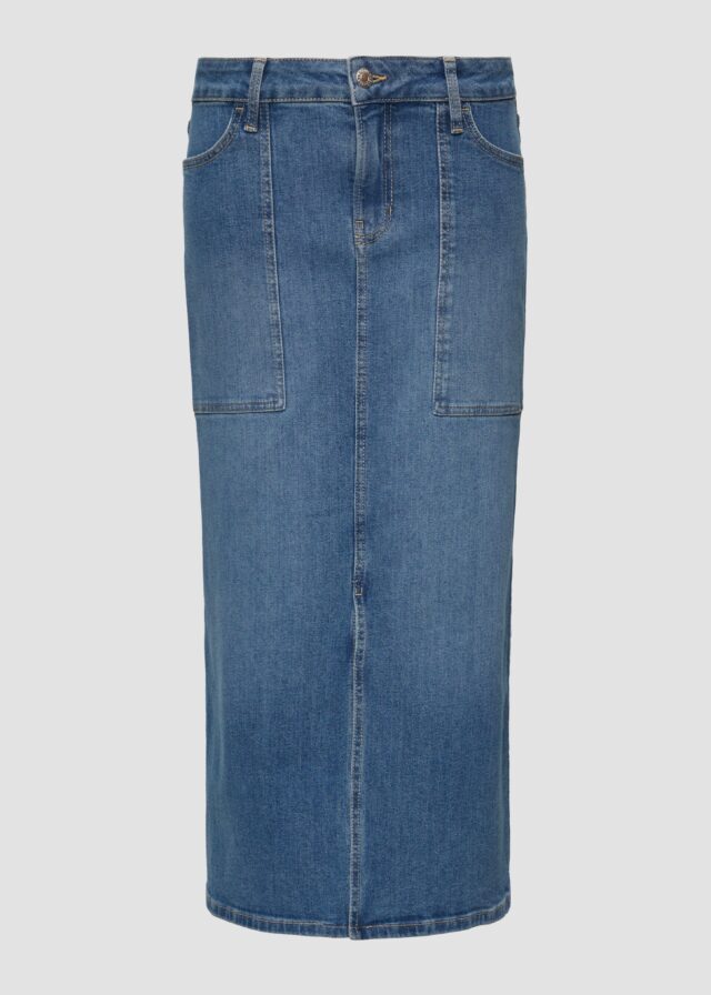 Jeansrock in Midilänge