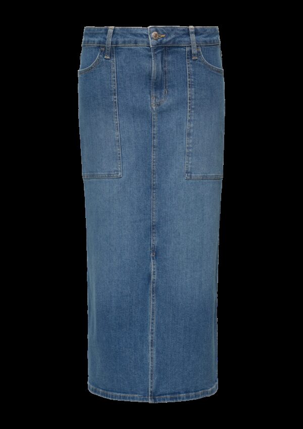 Jeansrock in Midilänge
