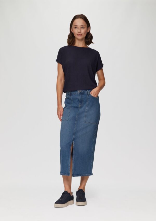 Jeansrock in Midilänge