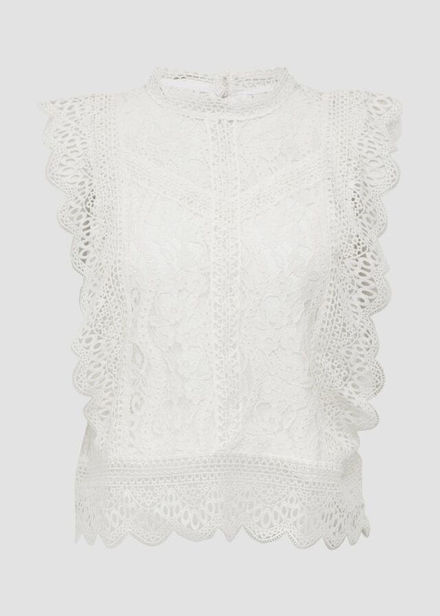 Blusentop aus Spitze